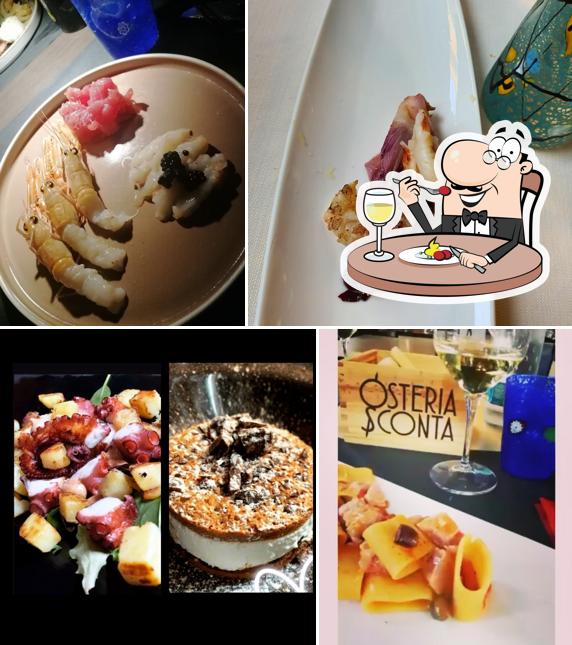Platti al Osteria Sconta