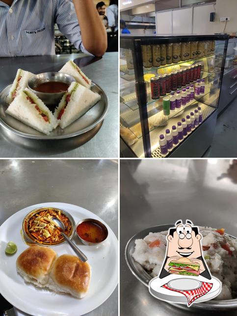 Club sandwich at PCCOE Canteen