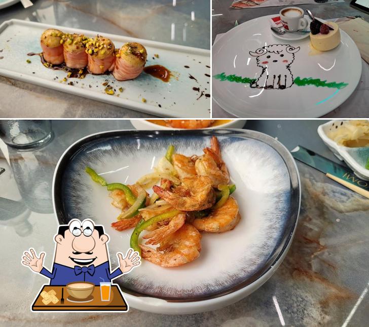 Cibo al Ristorante sushi Kiyomi