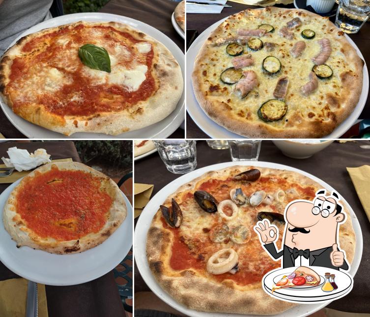 Scegli tra le svariate varianti di pizza
