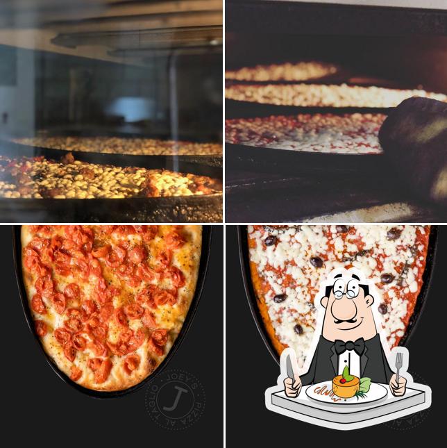 Cibo al Joey's Pizza al taglio