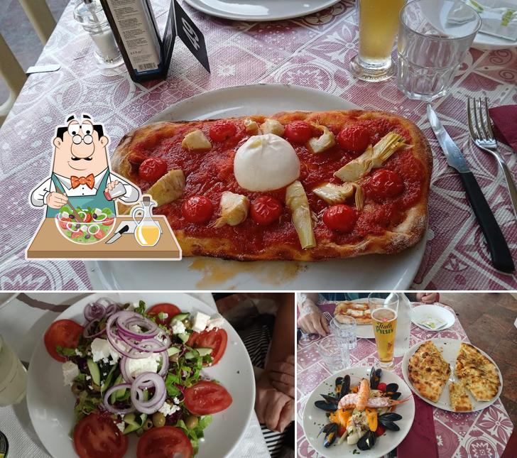 Insalata greca al Istela Ristorante Pizzeria