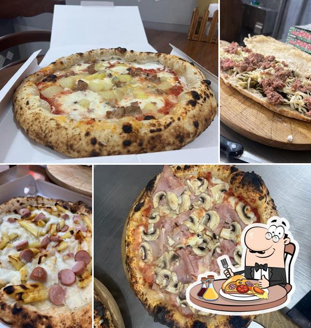 A La Bufala Nera, puoi prenderti una bella pizza