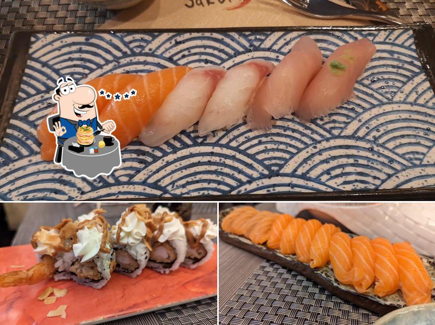 Platti al Ristorante Sushi Sakura