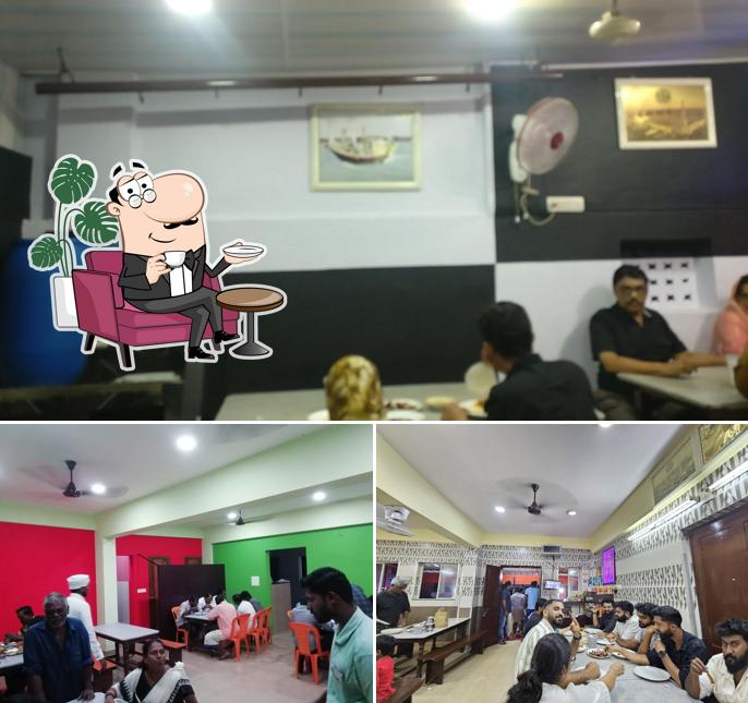 The interior of Usthad Hotel