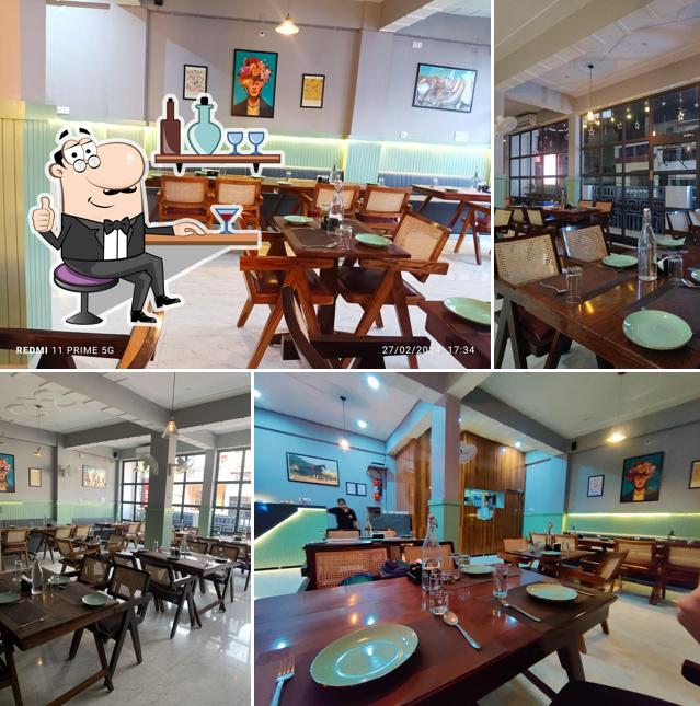 Check out how 9 Hills Restaurant and cafe looks inside