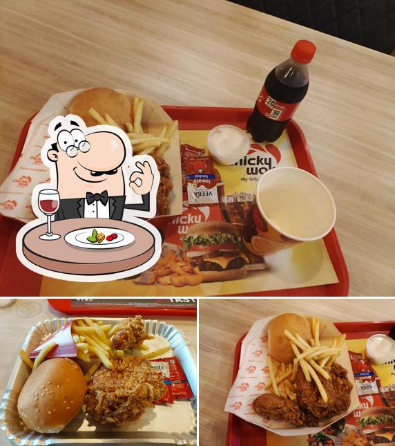 Pulled pork sandwich at Chickywok Perinthalmanna