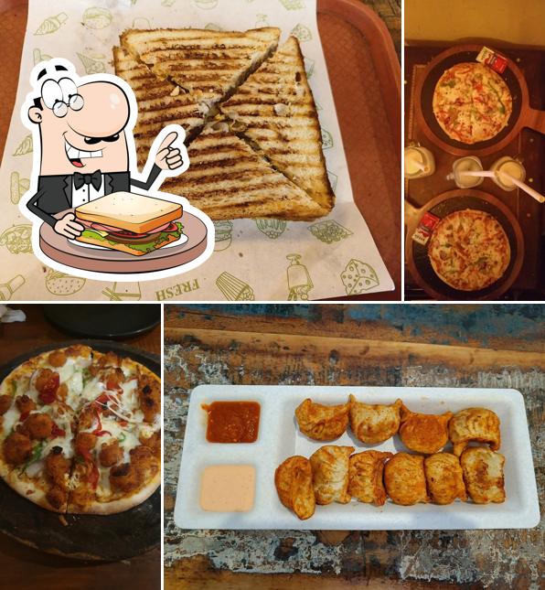 Grilled cheese sandwich at Food Safari Dharamshala