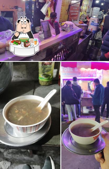 Hot and sour soup at Fork & Spoon