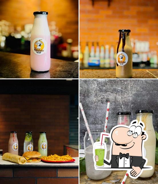 Enjoy a beverage at The Milkshake Farm