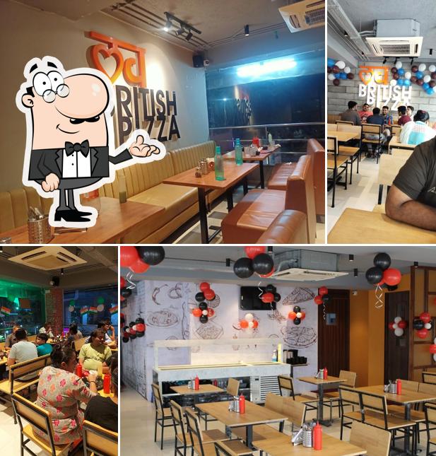 The interior of BRITISH PIZZA NIKOL