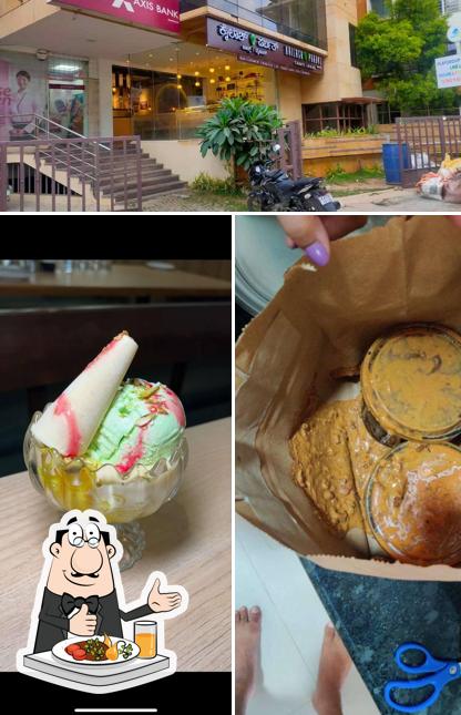 Among various things one can find food and exterior at KAILASH PARBAT