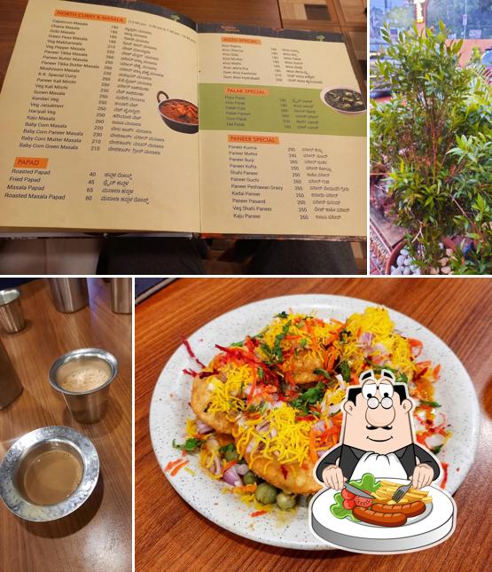 Food at Krishna Kuteera