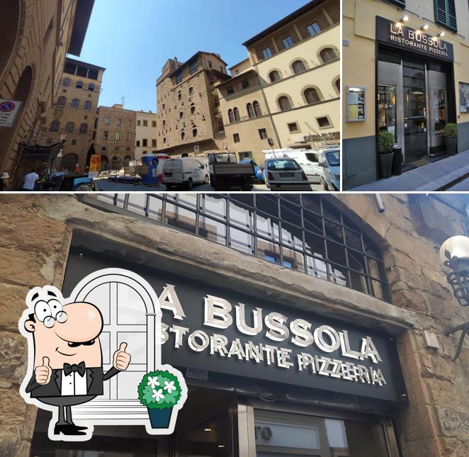 Gli esterni di La Bussola dal 1960