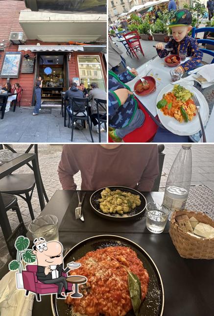 Gli interni di Da Nonna Ninuccia