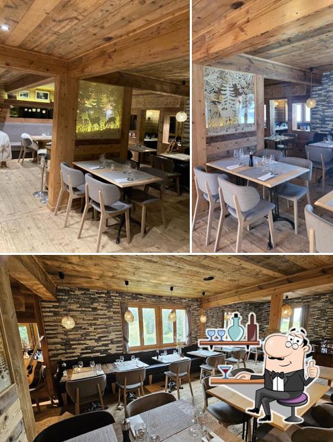 Gli interni di Hôtel - Restaurant du Lac Retaud