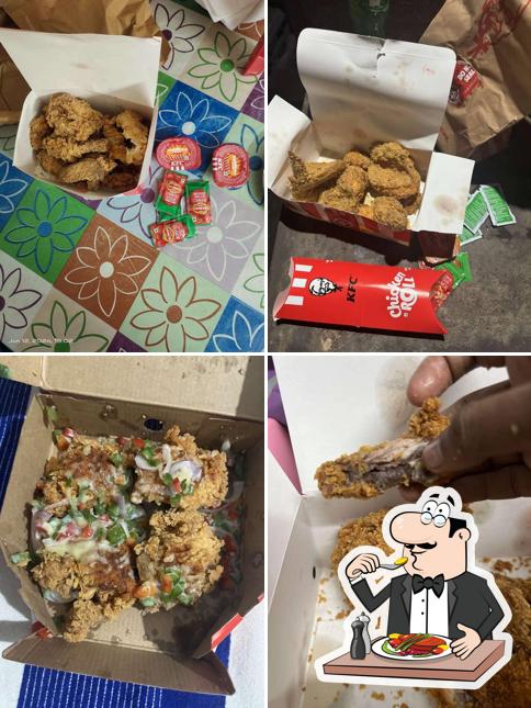 Food at KFC NEDUMANGAD