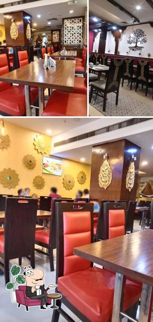 The interior of Moti Mahal Deluxe Advant