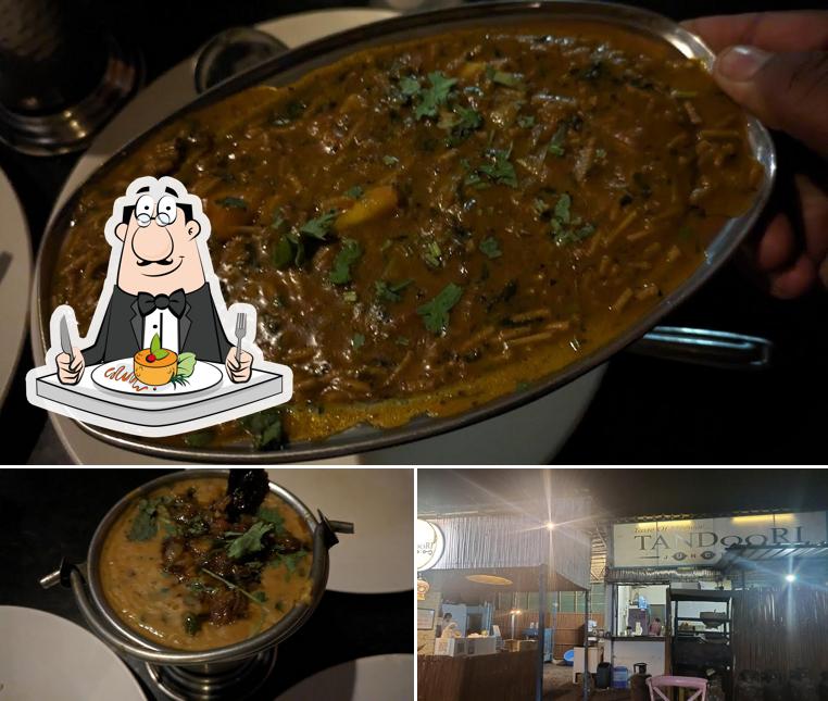 Check out the image displaying food and interior at Tandoori Junction