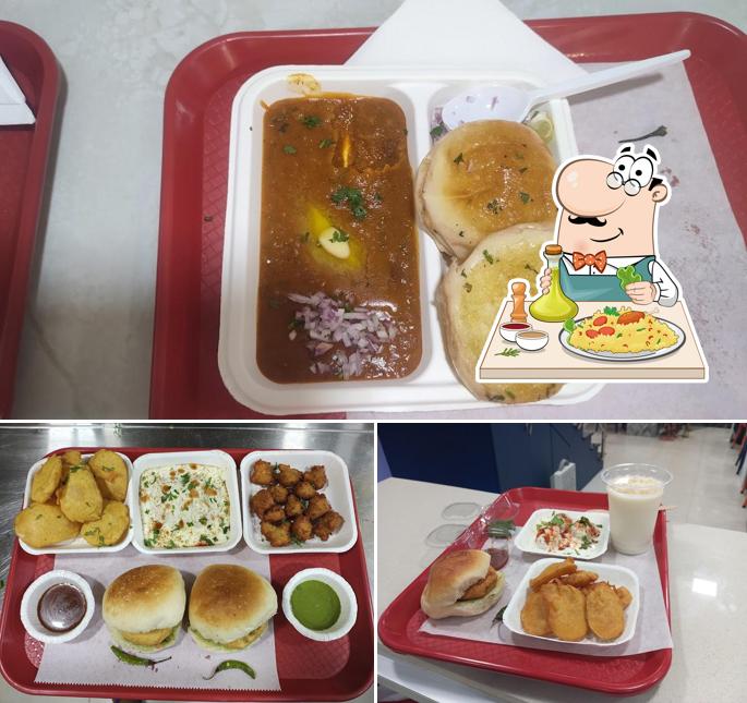 Food at Bombay Vada Pav Company