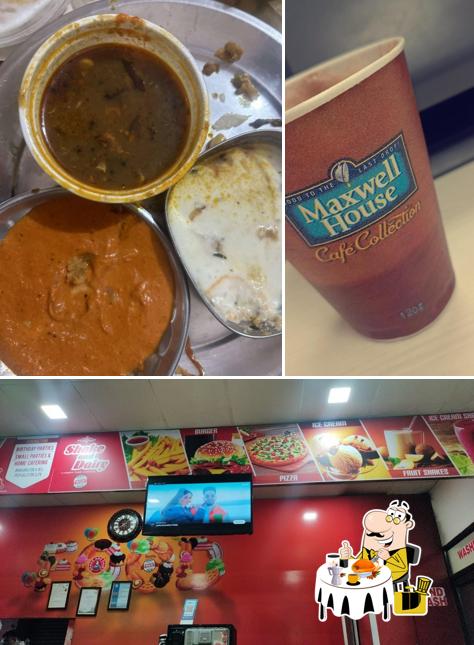 Take a look at the image displaying food and interior at SHAKE AND DAIRY