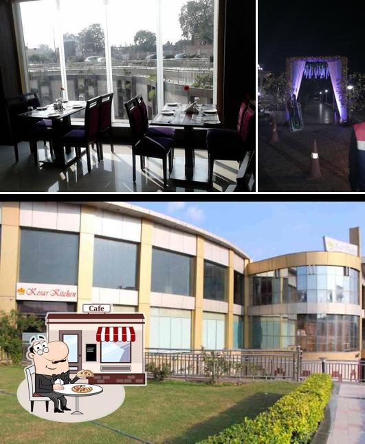 The exterior of Kesar Kitchen