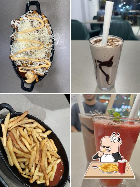 French fries at Axis Juice
