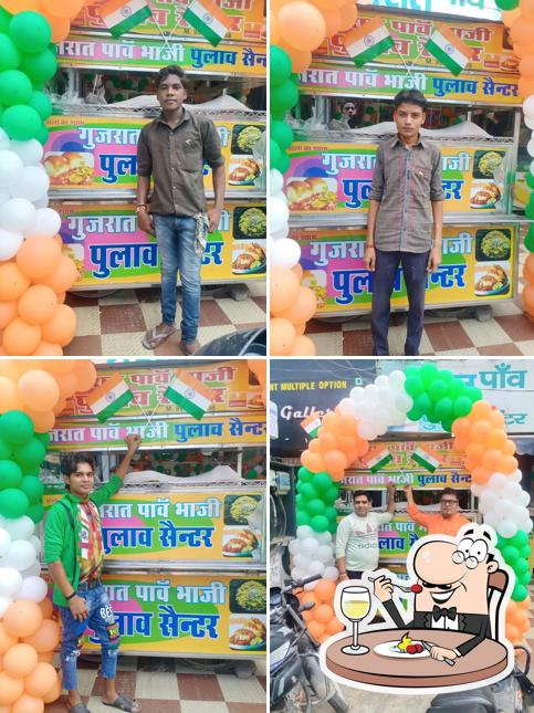 Meals at Gujarat Pavbhaji center