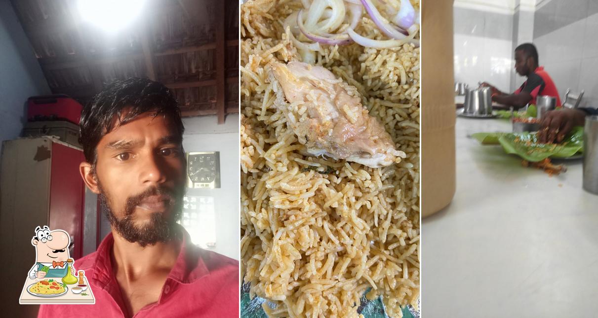 Meals at Taj Hotel chicken Biryani