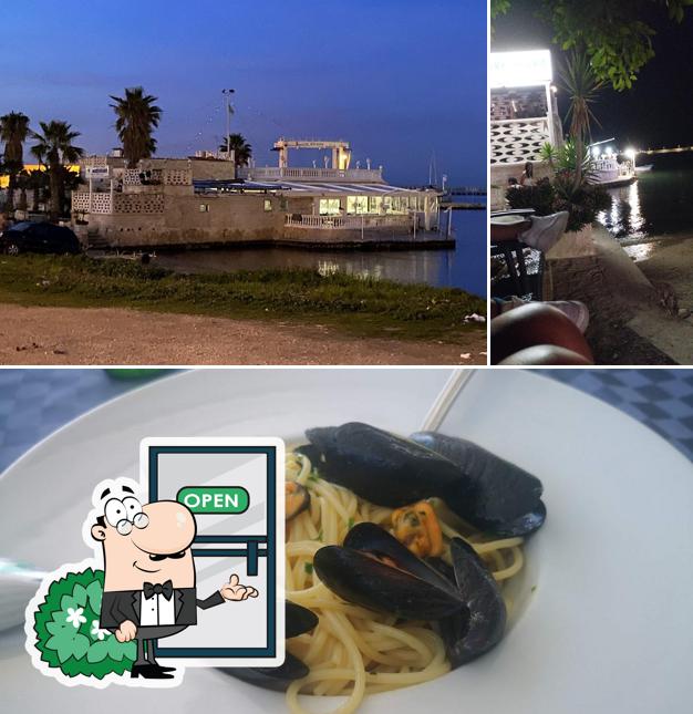 La immagine della esterno e cibo di Marechiaro