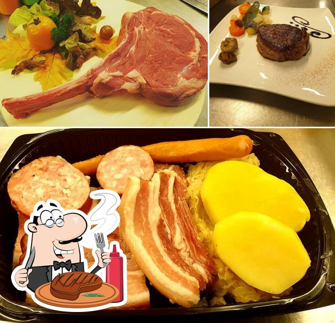 Prova i un pasto a base di carne a Restaurant Le 360