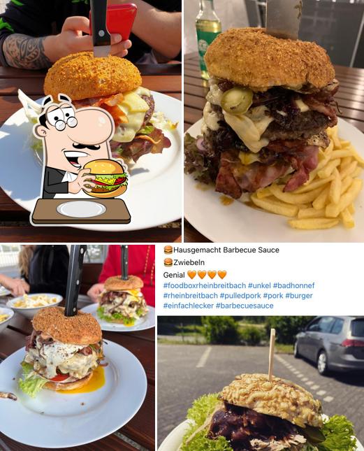Les hamburgers de FoodBox will conviendront différents goûts