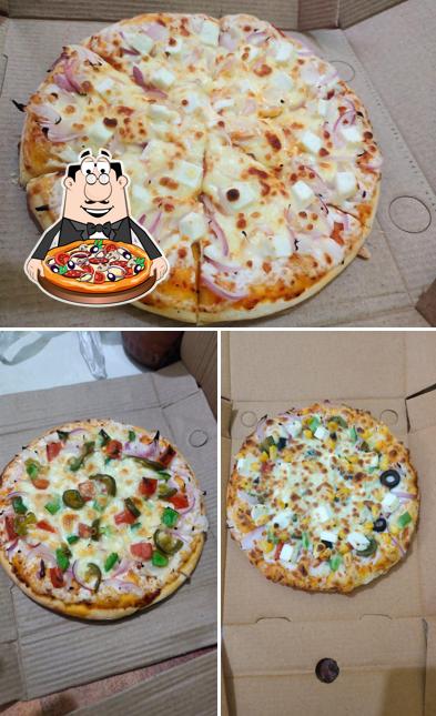 Get different kinds of pizza