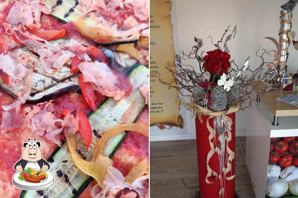 Platti al Pizzeria La Regina