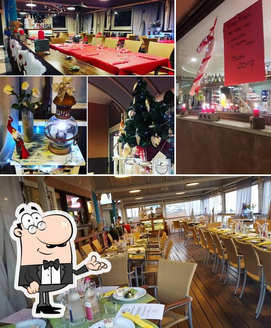 Gli interni di Bistro' Lina
