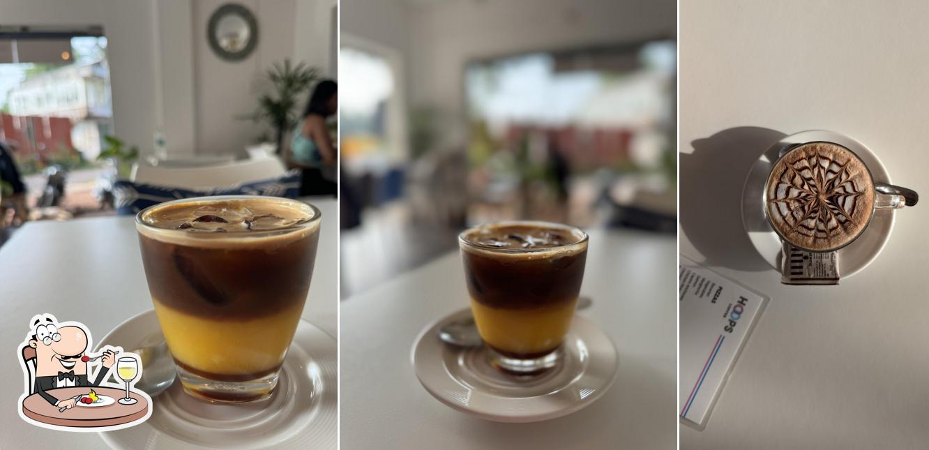 Food at Hoops Coffee Siolim