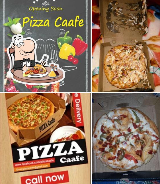 Get pizza at Pizza Cafe
