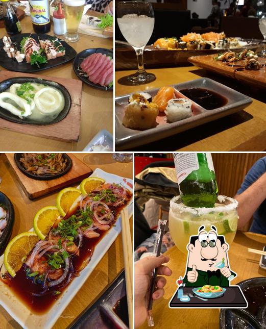 Comida em Rioshy Sushi Bar