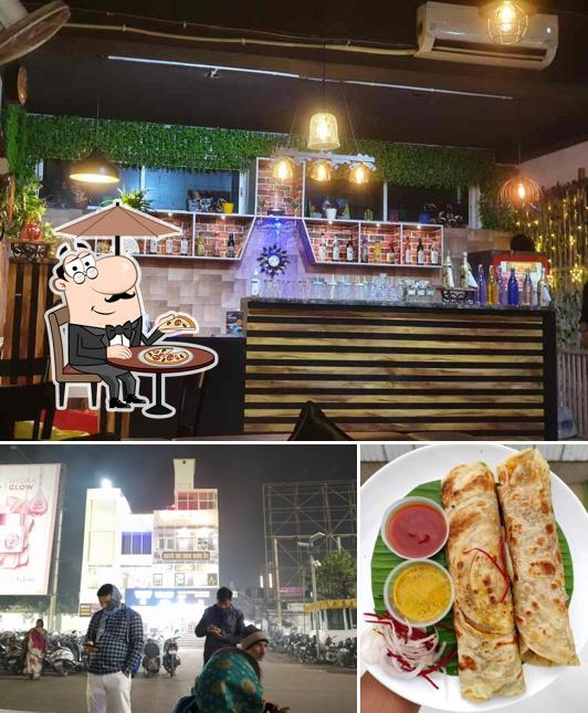 Check out how Step Up Cafe & bollywood silk looks outside