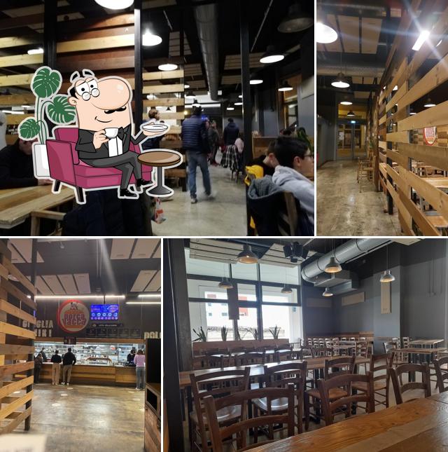 Gli interni di Porca Vacca