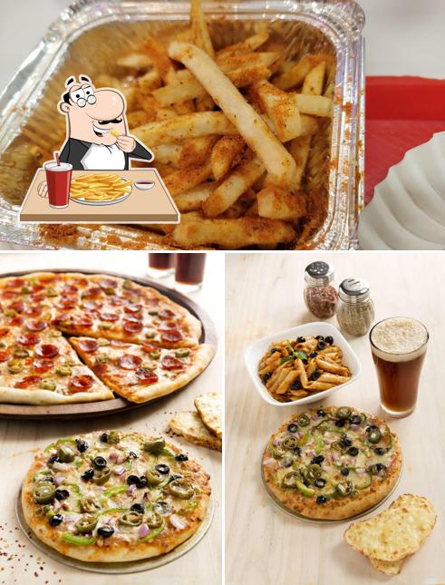 French fries at Chicago Pizza