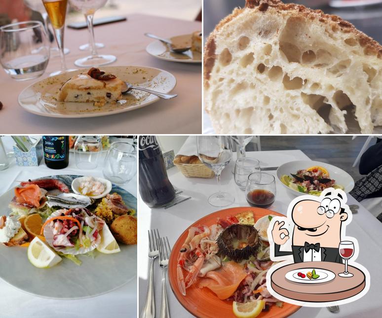 Platti al Ristorante La Scogliera