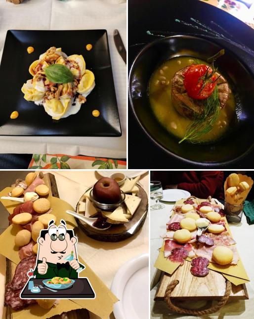 Platti al Trattoria La Ferrarese
