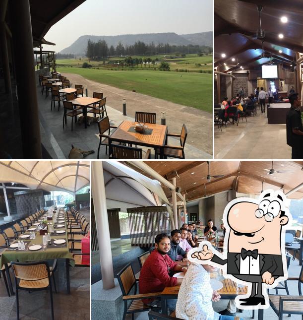 Check out how Kharghar Golf Course Pavithra Cafe looks inside