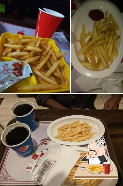 Try out fries at ICE- Indian Chicken Express