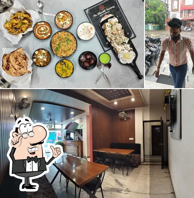 Check out how The Bhookh Factory Restaurant looks inside