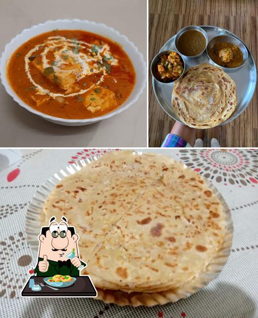 Food at Anita's Punjabi Rasoi