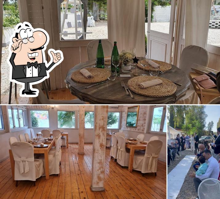 Tra le varie cose da Relais Eucalipto si possono trovare la interni e esterno