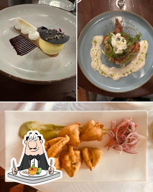 Food at History & Terrace Grill Restaurant, Brunton Boatyard