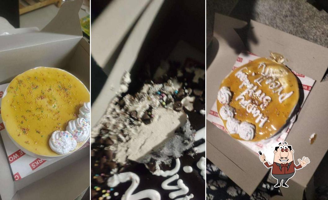 Meals at Cake Works Chrompet